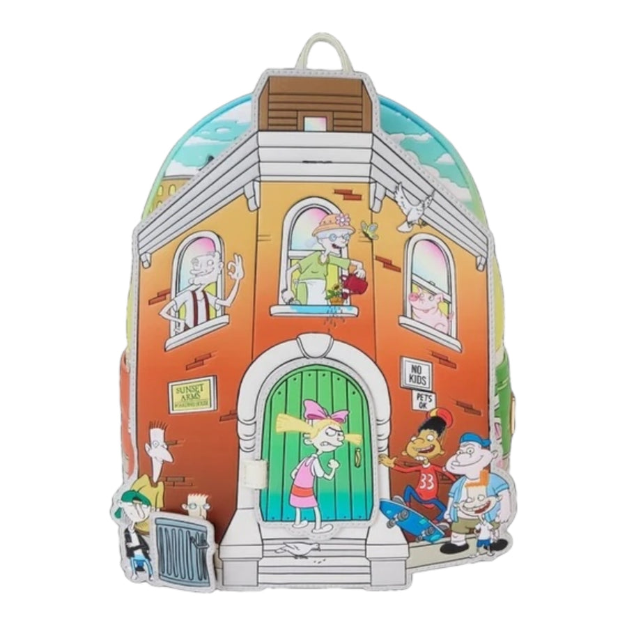 Loungefly Nickelodeon Hey Arnold House Mini Backpack