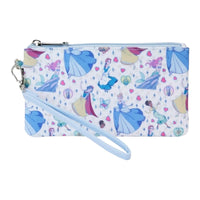 Loungefly Disney Princess Manga Style Nylon Wristlet Wallet