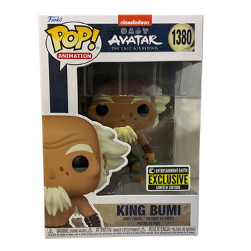 Avatar #1380 King Bumi Entertainment Earth Exclusive Funko Pop (Imperfect Box)