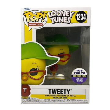 Looney Tunes #1234 Tweety Toy Tokyo 2023 San Diego Exclusive Funko Pop