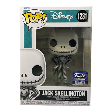 Disney #1231 Jack Skellington Funko Hollywood Exclusive Funko Pop