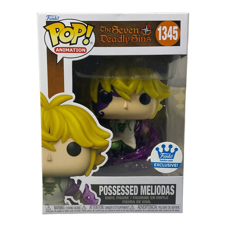 The Seven Deadly Sins #1345 Possessed Meliodas Funko Exclusive Funko Pop