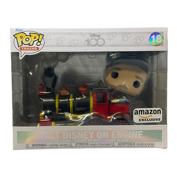 Disney #18 Walt Disney On Engine Amazon Exclusive Funko Pop Train (Imperfect Box)