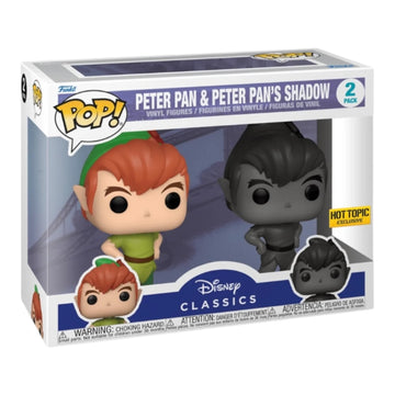 Disney Peter Pan & Peter Pan’s Shadow Hot Topic 2 Pack