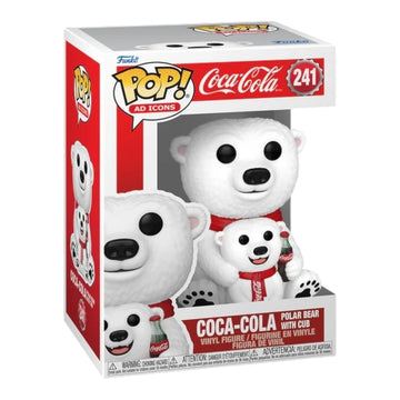 #241 Coca-Cola Polar Bear With Cub Funko Pop