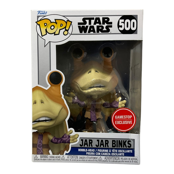 Star Wars #500 Jar Jar Binks Gamestop Exclusive Funko Pop