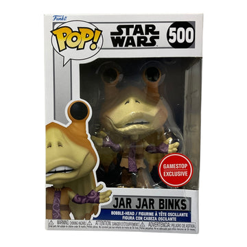 Star Wars #500 Jar Jar Binks Gamestop Exclusive Funko Pop