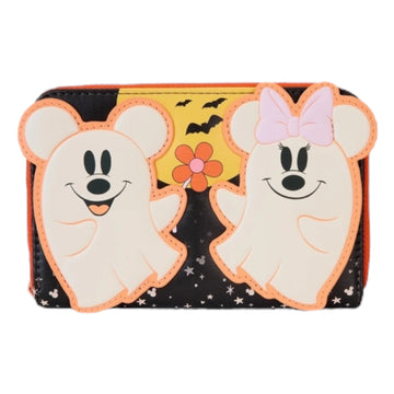 Loungefly Disney Mickey And Friends Halloween Zip Around Wallet