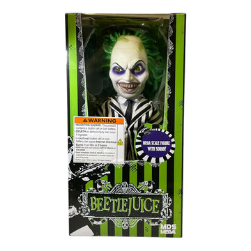 Beetlejuice Mezco 15" Megascale Mezco Designer Series Talking