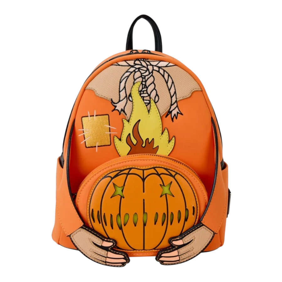 Loungefly Trick 'r Treat Flaming Head Sam Mini Backpack