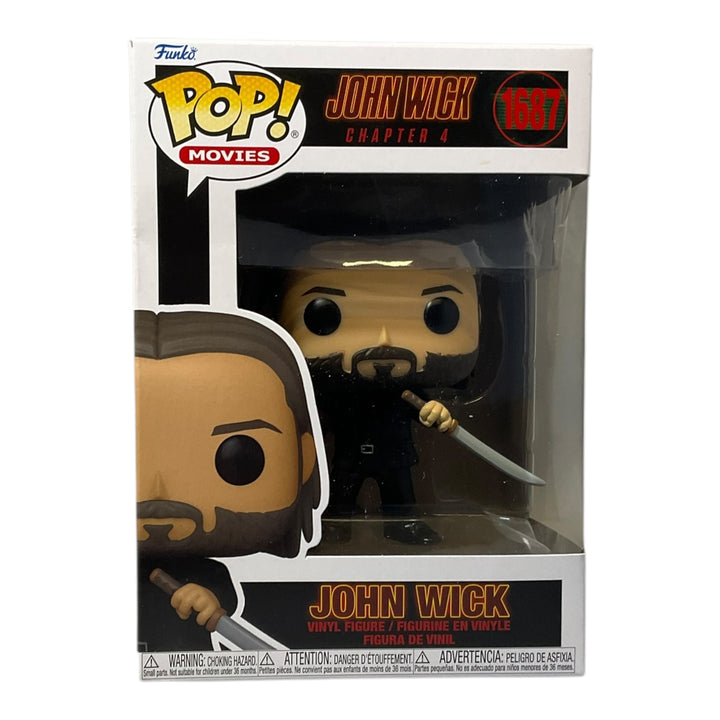 #1687 John Wick Funko Pop (Imperfect Box)