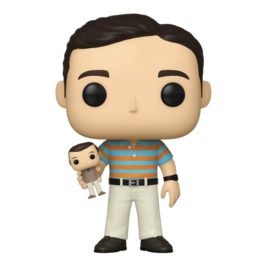 #1064 Andy Stitzer Holding Oscar Goldman Funko Pop