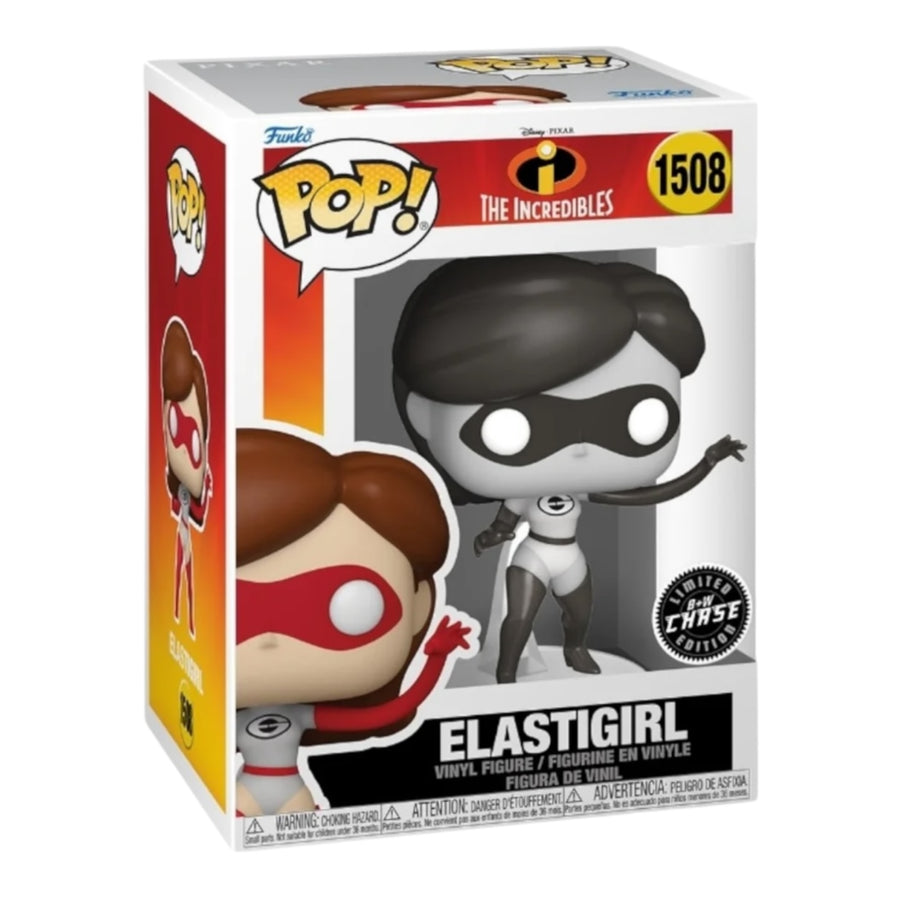 The Incredibles #1508 Elastigirl B+W Chase Funko Pop