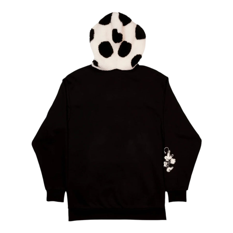 Loungefly Disney Minnie Rocks The Dots Sherpa Unisex Hoodie Medium