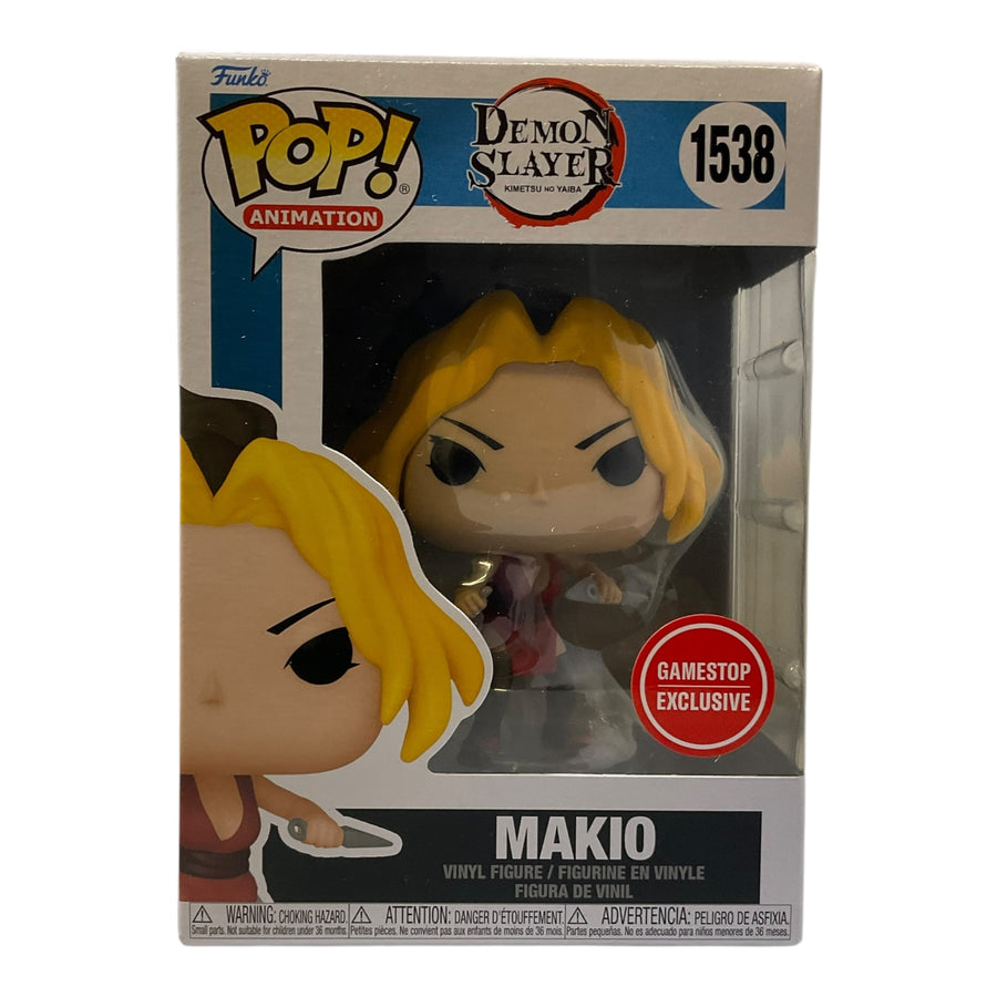 Demon Slayer #1538 Makio GameStop Exclusive Funko Pop