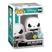 Disney #808 Jack Skellington Glows In The Dark Special Edition Funko Pop