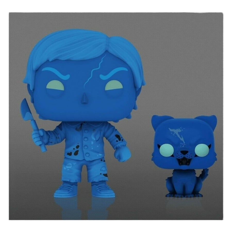 Pet Sematary #729 Gage & Church Glows In The Dark Walmart Exclusive Funko Pop (Imperfect Box)