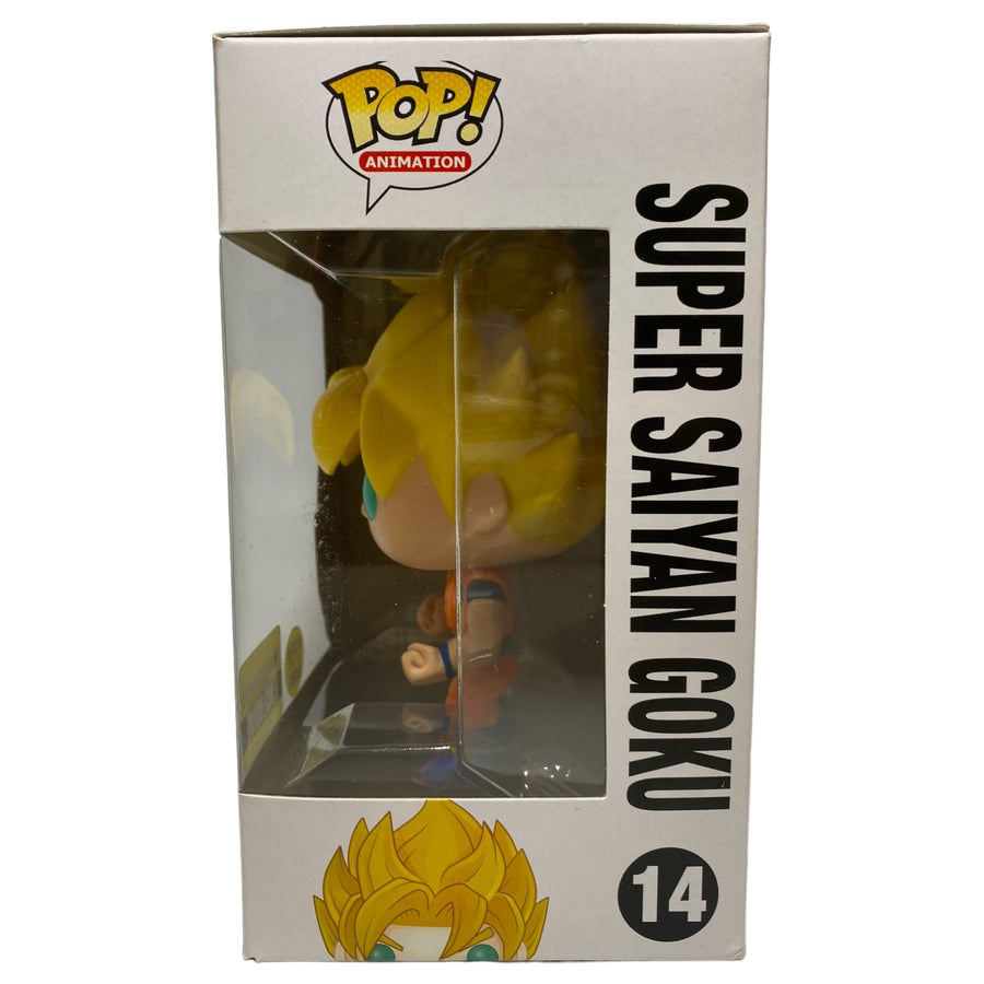 Dragon Ball Z #14 Super Saiyan Goku GITD Entertainment Earth Exclusive Funko Pop (Imperfect Box)