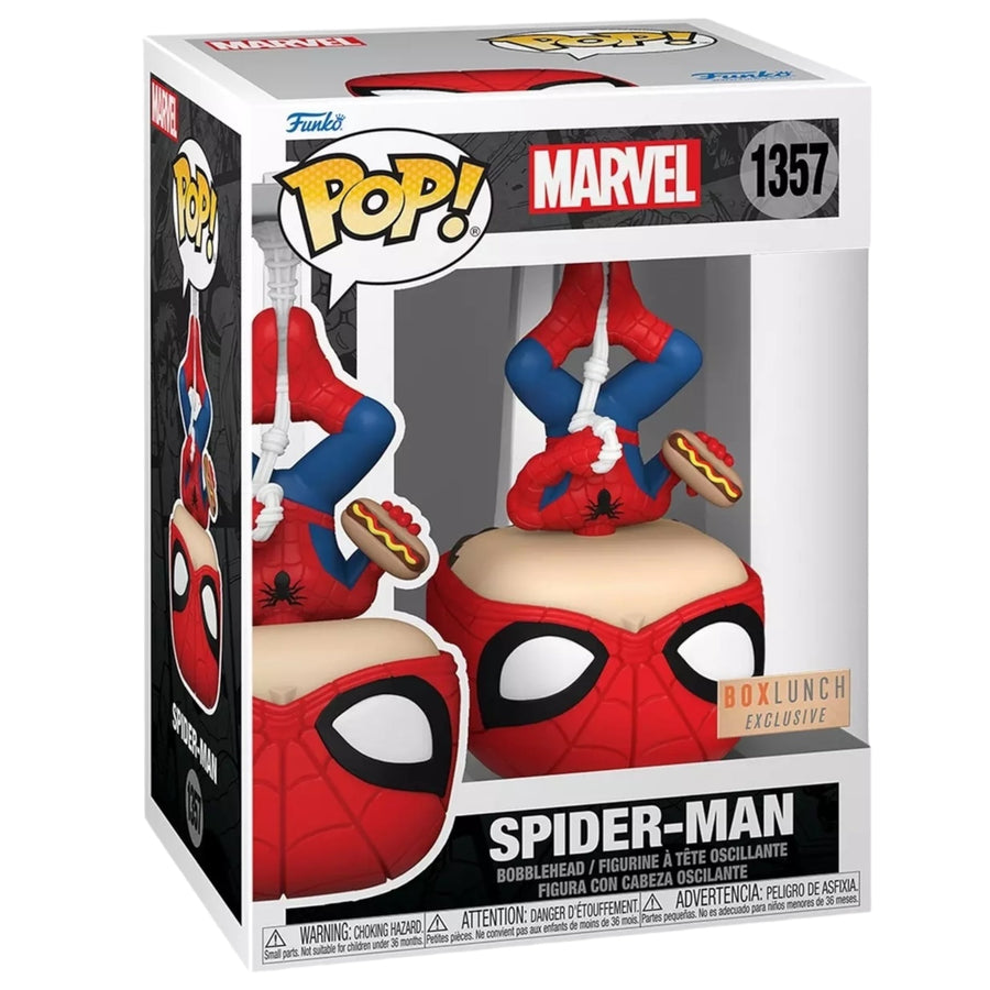 Marvel #1357 Spider-Man BoxLunch Exclusive Funko Pop (Imperfect Box)