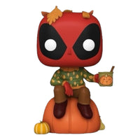 Marvel #1299 Pumpkin Spice Deadpool Gamestop Exclusive Funko Pop