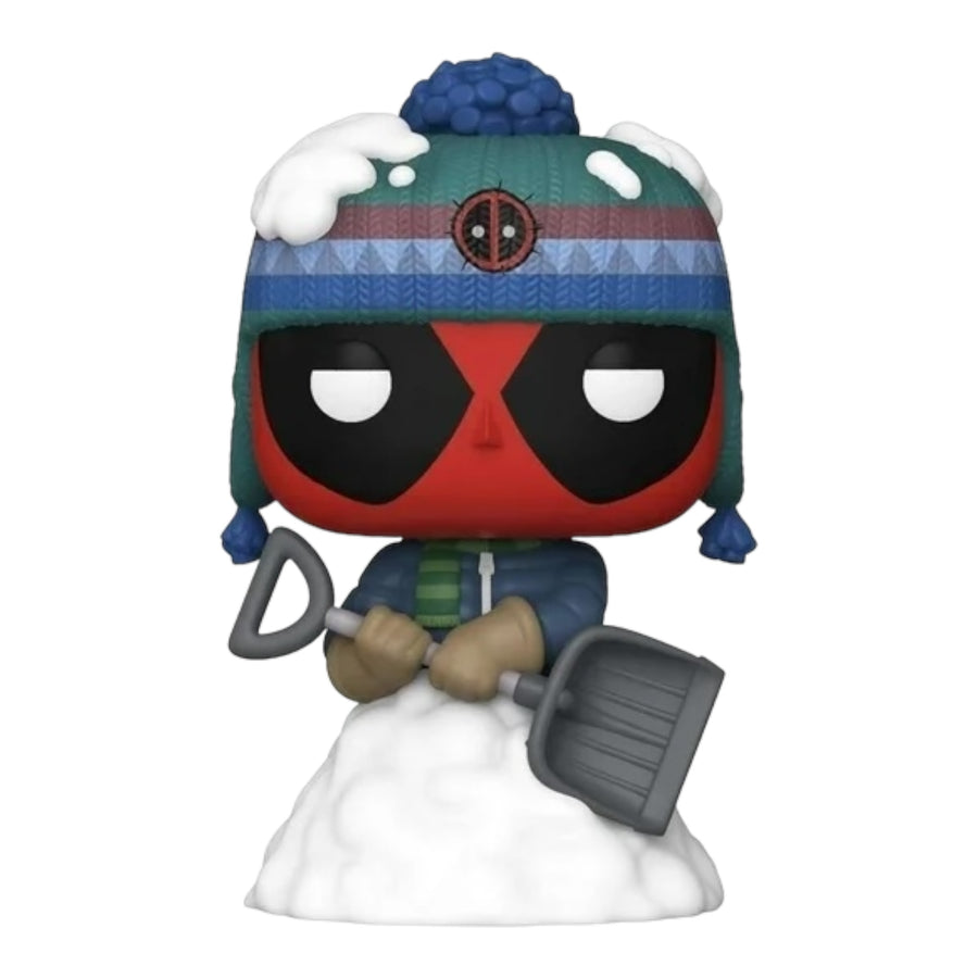 #1296 Snow Day Deadpool Gamestop Exclusive Funko Pop