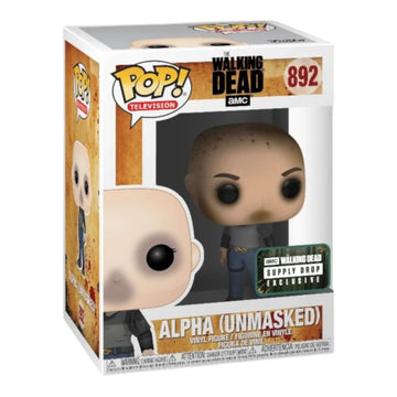 The Walking Dead #892 Alpha (Unmasked) Supply Drop Exclusive Funko Pop