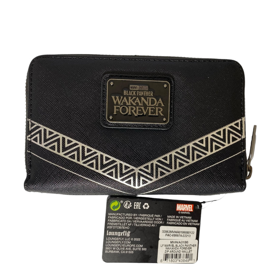 Loungefly Marvel Black Panther Wakanda Forever Zip Around Wallet