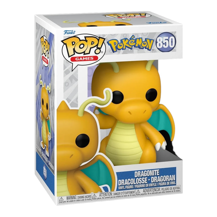 Pokemon #850 Dragonite Funko Pop