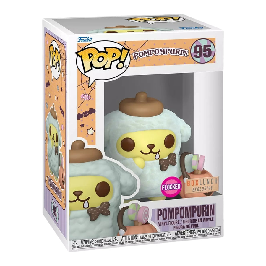 #95 Pompompurin Halloween Flocked BoxLunch Funko Pop