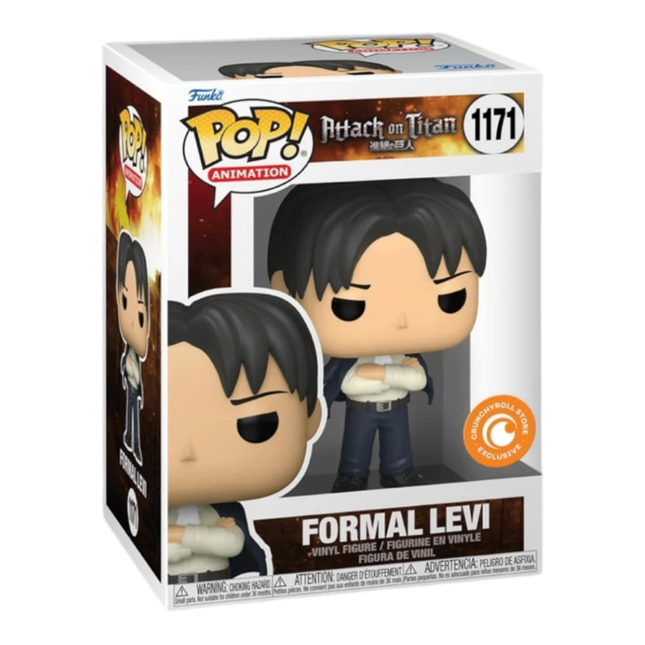 Attack On Titan #1171 Formal Levi CrunchyRoll Exclusive Funko Pop