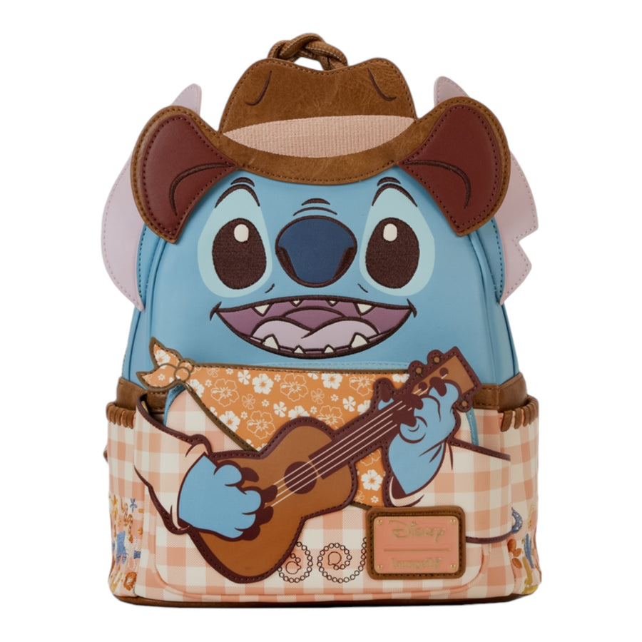 Loungefly Disney Lilo and Stitch Western Stitch Cosplay Mini Backpack Exclusive