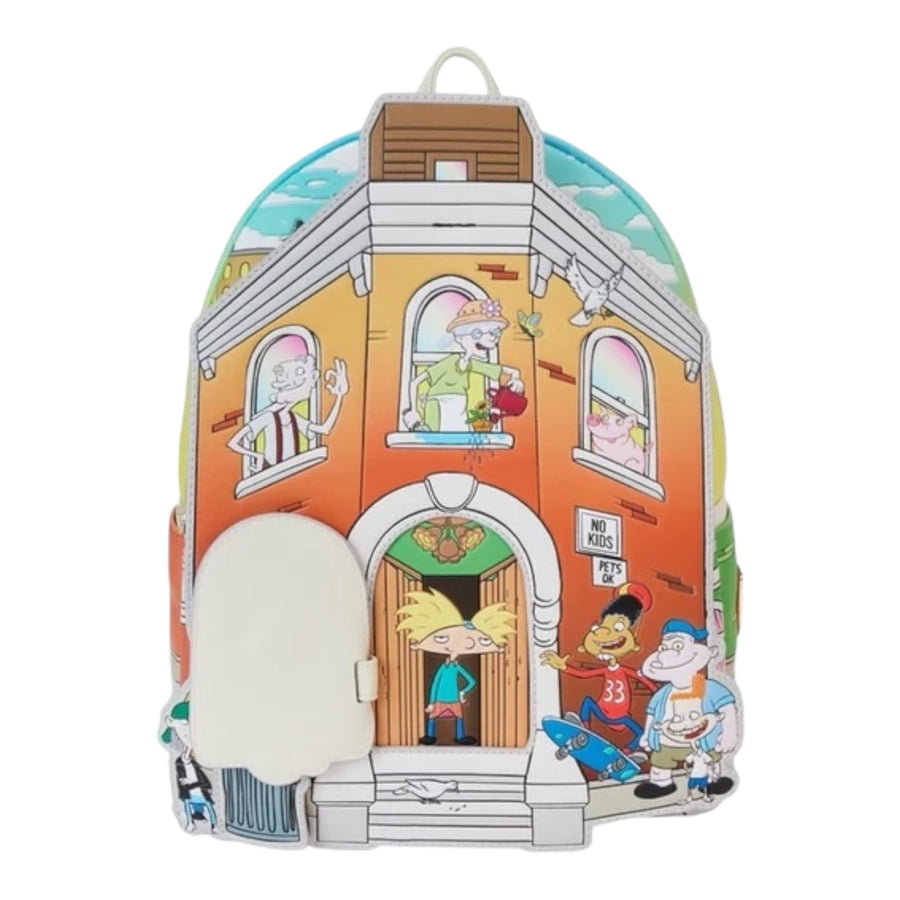 Loungefly Nickelodeon Hey Arnold House Mini Backpack