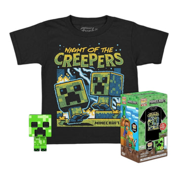 Pocket Pop! and Tee - Night of the Creepers- MineCraft