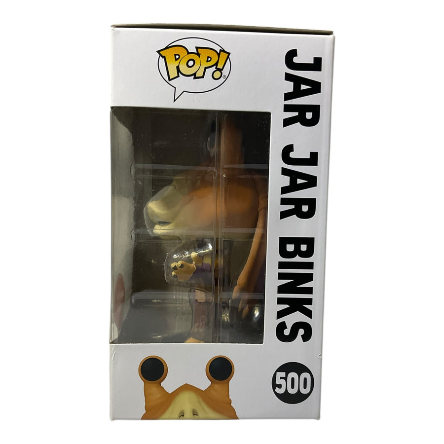 Star Wars #500 Jar Jar Binks Gamestop Exclusive Funko Pop (Imperfect Box)