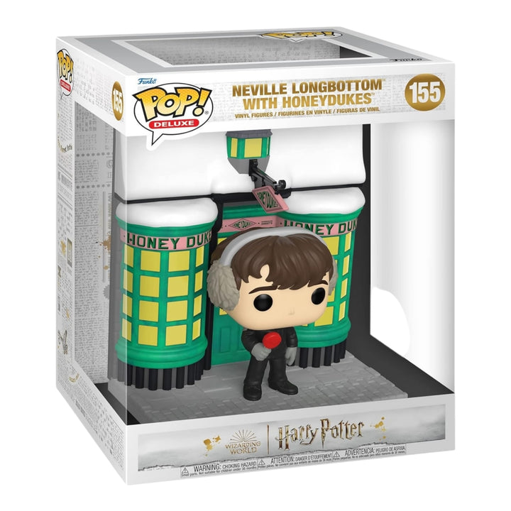 Harry Potter #155 Neville Longbottom With Honeydukes Funko Pop Deluxe