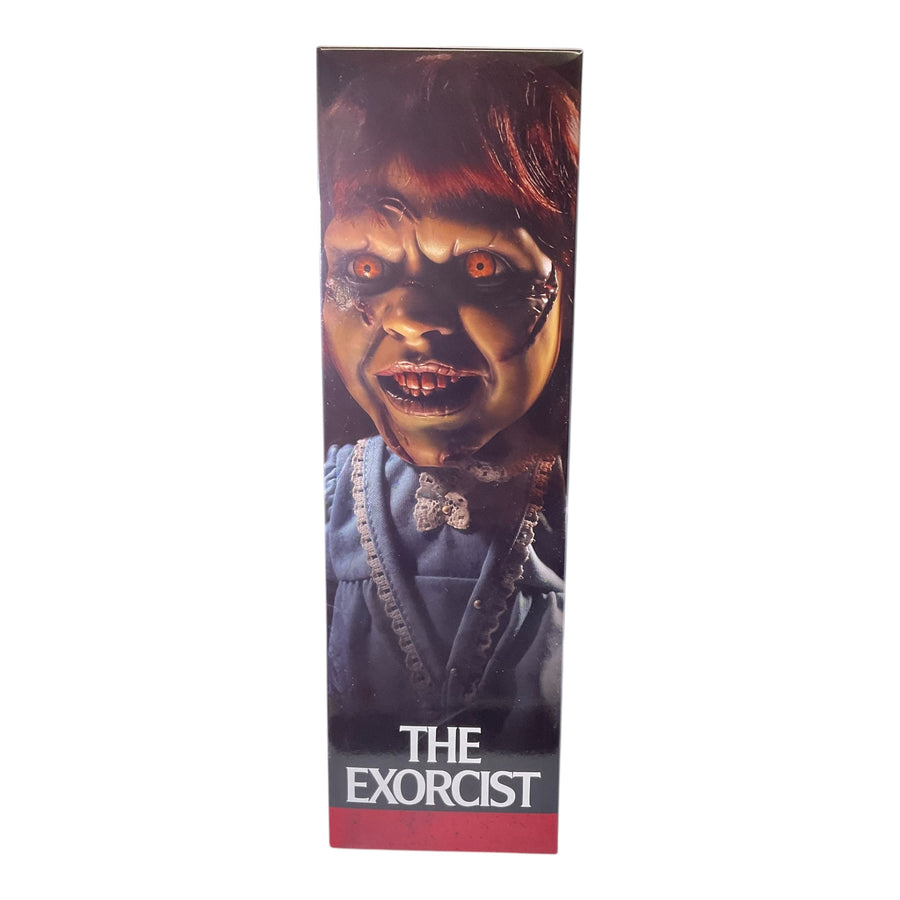 Mezco The Exorcist Regan 15" Mega Scale Talking Figure. (Imperfect Box)