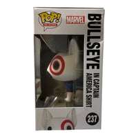 Ad Icons #237 Bullseye In Captain America Shirt Target Exclusive Funko Pop (Imperfect Box)