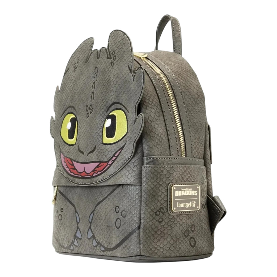 Loungefly Dreamworks How To Train Your Dragon Toothless Cosplay Mini Backpack