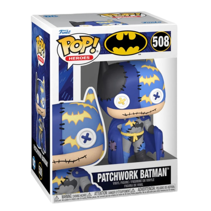 DC #508 Patchwork Batman Funko Pop