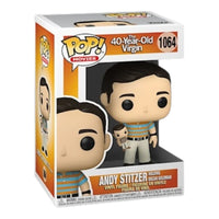 #1064 Andy Stitzer Holding Oscar Goldman Funko Pop