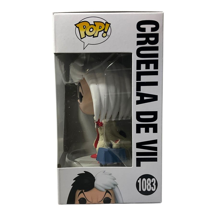 Disney #1083 Cruella De Vil Funko Pop (Imperfect Box)