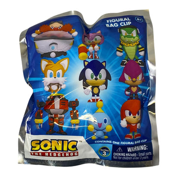 Sonic the Hedgehog Series 3 3D Foam Bag Clip