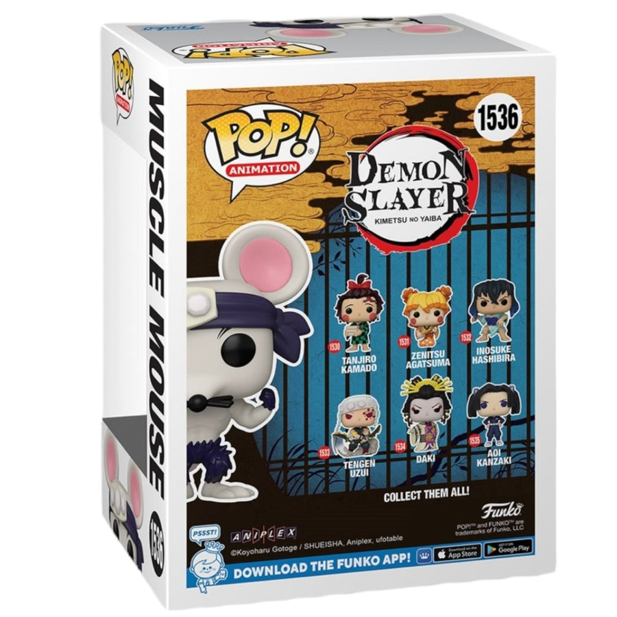 Demon Slayer #1536 Muscle Mouse Entertainment Earth Exclusive Funko Pop