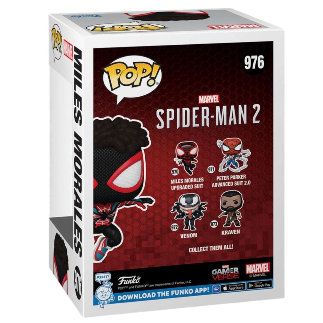 Marvel 976 Miles Morales GameStop Exclusive Funko Pop