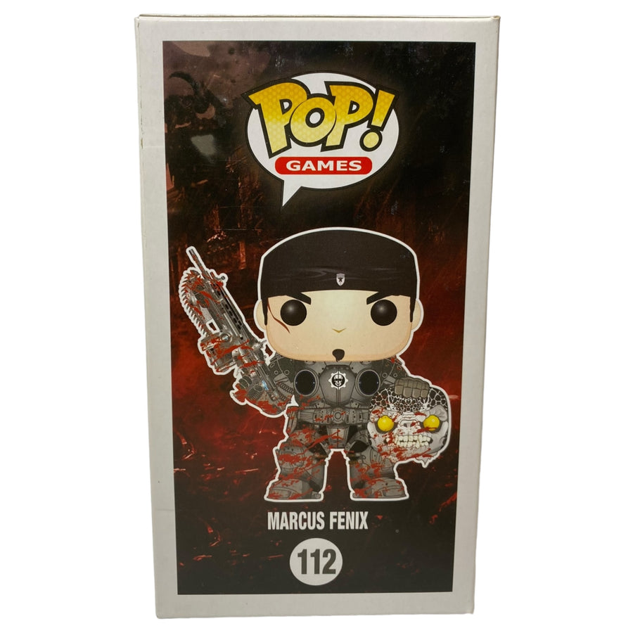 Gears of War #112 Marcus Fenix - 2016 Summer Convention Exclusive - Funko Pop ( Gold Gun )