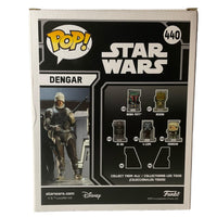 Star Wars #440 Bounty Hunters Collection: Dengar Gamestop Exclusive Funko Pop Deluxe (Imperfect Box)