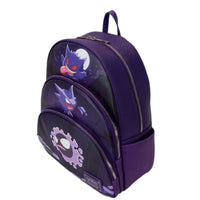 Loungefly Pokémon Gengar Evolution Triple Pocket Backpack Preorder