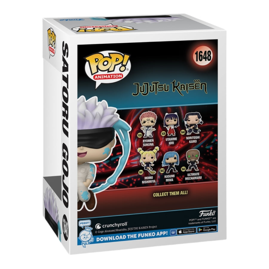 Jujutsu Kaisen #1648 Satoru Gojo GameStop Exclusive Funko Pop – DJ ...