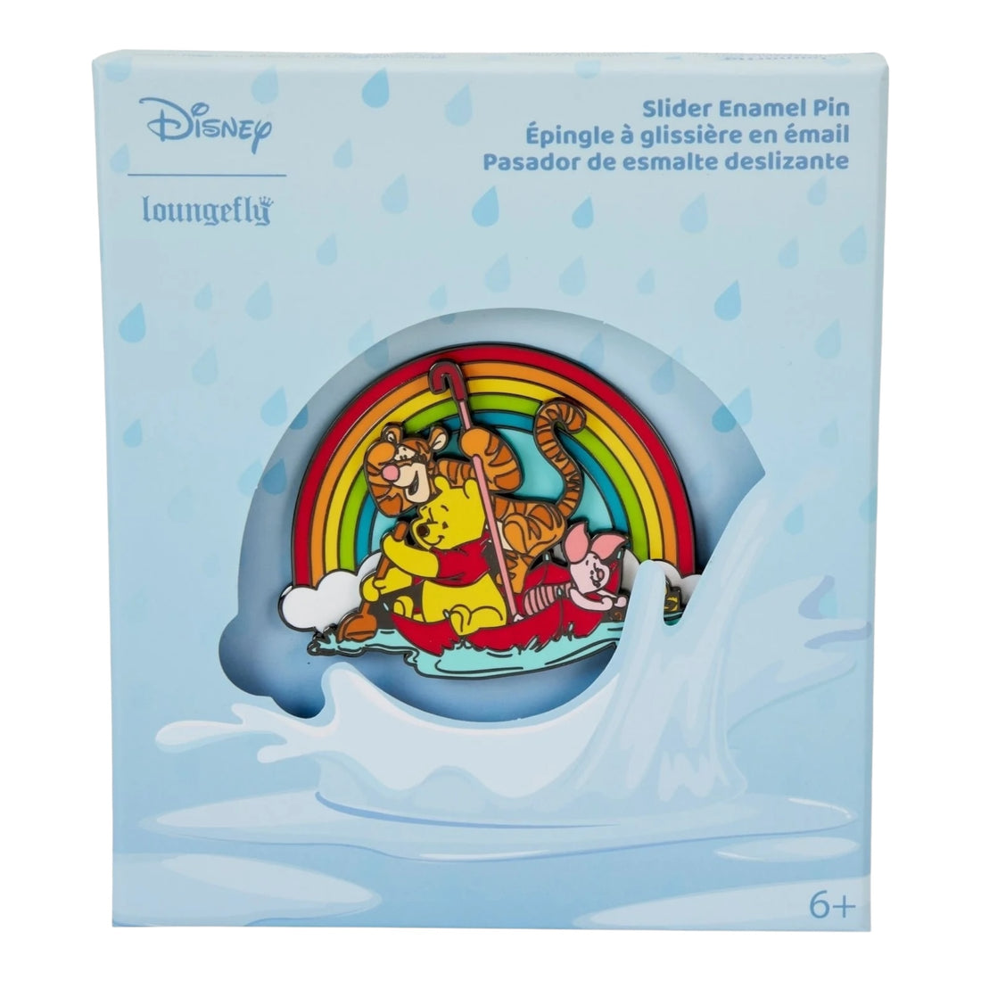 Loungefly Disney: Winnie the Pooh Rainy Day Moving 3-Inch Pin