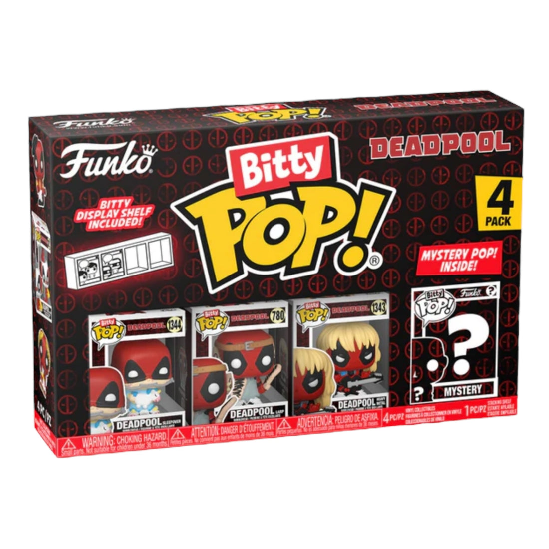 Funko Bitty Pop! Deadpool 4 Pack Series 4